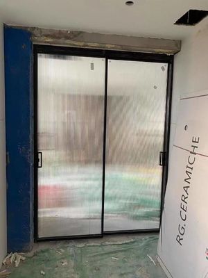 Weatherproof Aluminium Sliding Security Doors , Residential Large Sliding Glass Doors